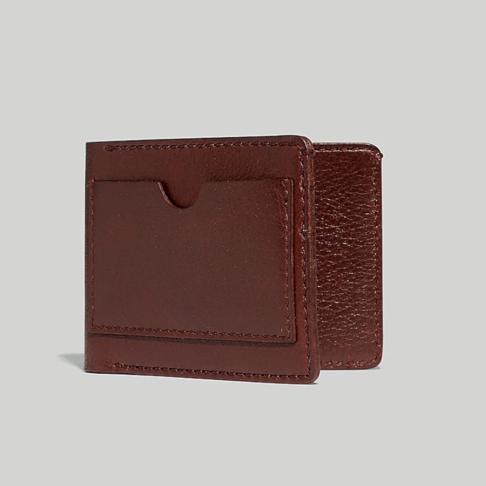 Madewell Leather Billfold Wallet